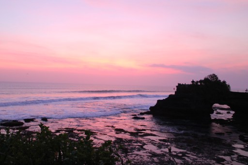 Sunset at Tanah Lot
